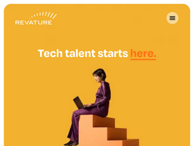 'revature.com' screenshot