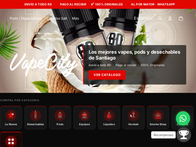vapecitysti.com homepage screenshot