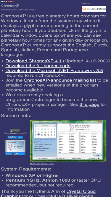 chronosxp.sourceforge.net