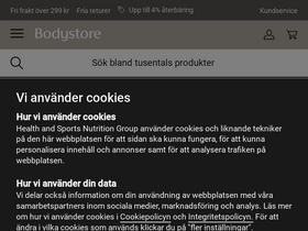 'bodystore.com' screenshot