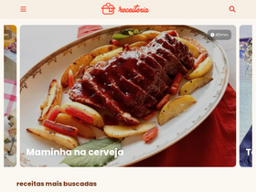 'receiteria.com.br' screenshot