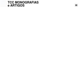 'tccmonografiaseartigos.com.br' screenshot
