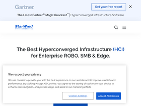 'starwindsoftware.com' screenshot