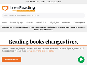 'lovereading4kids.co.uk' screenshot