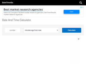 'datetimego.com' screenshot