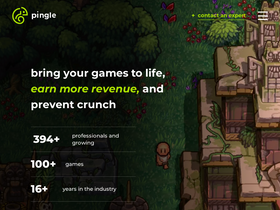 'pinglestudio.com' screenshot