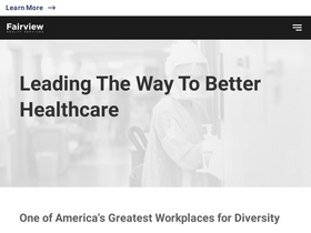 'fairview.org' screenshot
