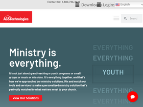 'acstechnologies.com' screenshot