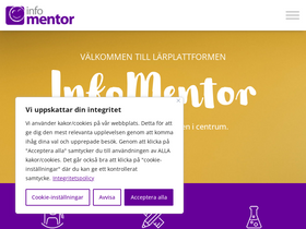 'infomentor.se' screenshot