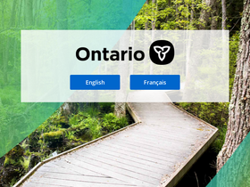 'ontario.ca' screenshot