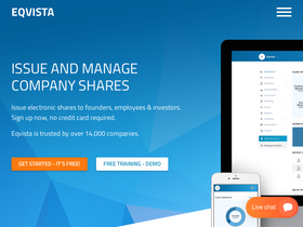 'eqvista.com' screenshot