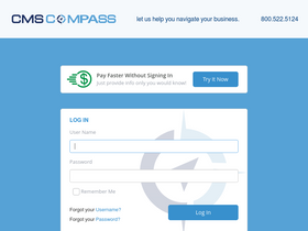 'cms-compass.com' screenshot