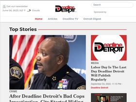 'deadlinedetroit.com' screenshot