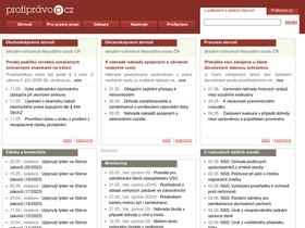 'profipravo.cz' screenshot