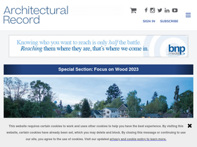 'architecturalrecord.com' screenshot