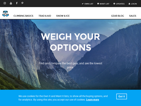 'weighmyrack.com' screenshot