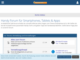'mobilfunk-talk.de' screenshot