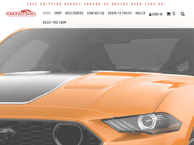 Steeda Autosports homepage screenshot