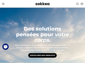 sokkea.com homepage screenshot