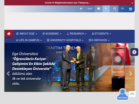 'cografya.ege.edu.tr' screenshot