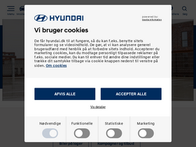 'hyundai.dk' screenshot