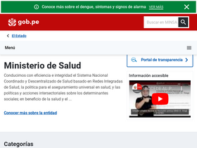 'apurimac.hcesg.minsa.gob.pe' screenshot