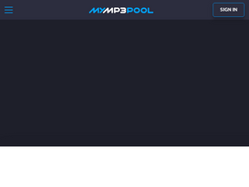 'mp3poolonline.com' screenshot