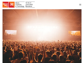 'sonar.es' screenshot