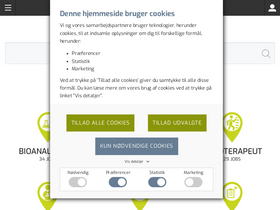 'sundhedsjobs.dk' screenshot