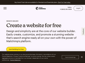 'mailchimpsites.com' screenshot