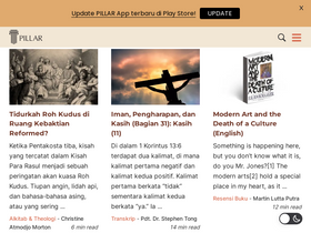 'buletinpillar.org' screenshot