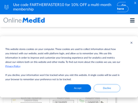 'onlinemeded.org' screenshot