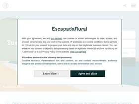 'escapadarural.com' screenshot
