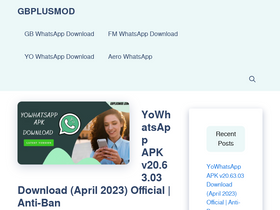 'gbplusmod.com' screenshot