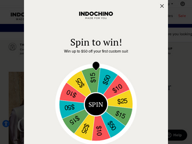 'indochino.com' screenshot