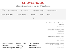'cnovelholic.com' screenshot