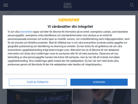 'sportbibeln.se' screenshot