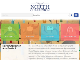 'northcharleston.org' screenshot