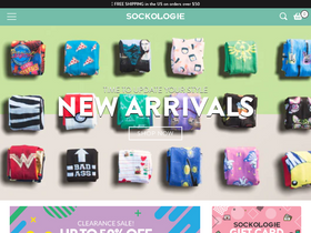 'sockologie.com' screenshot