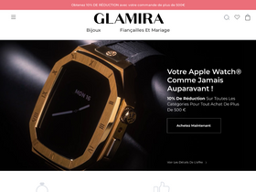 'glamira.fr' screenshot