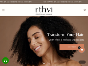 rthvi.com homepage screenshot