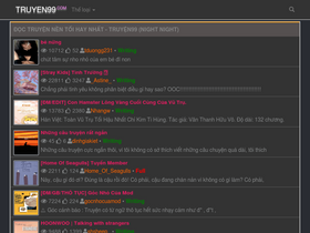 'truyen99.com' screenshot