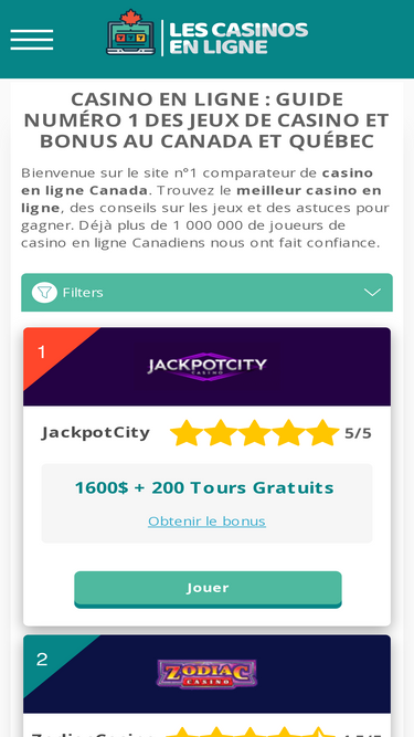 lescasinosenligne.ca