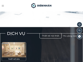 'noithatdiemnhan.vn' screenshot