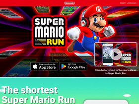 'supermariorun.com' screenshot