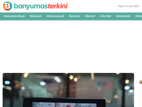 'banyumasterkini.com' screenshot