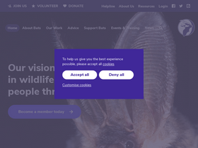 'bats.org.uk' screenshot