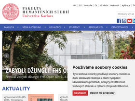 fhs.cuni.cz