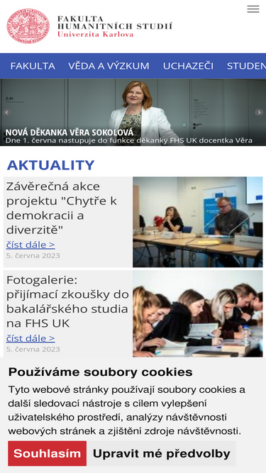 fhs.cuni.cz
