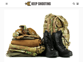 'keepshooting.com' screenshot